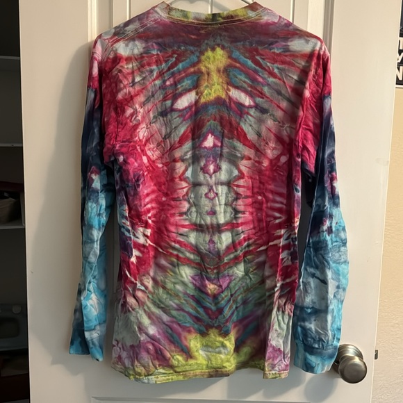 Tie dye unisex medium long sleeve - Picture 2 of 2